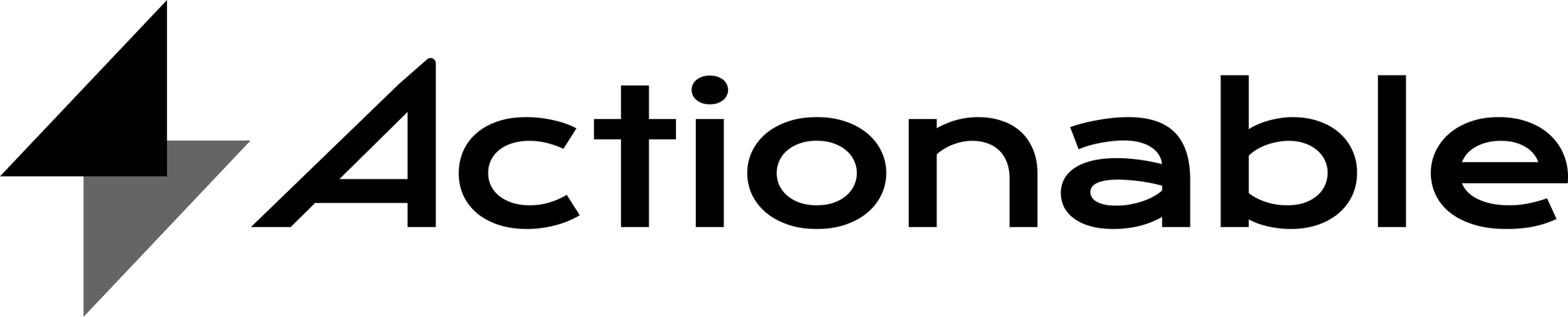 actionable logo